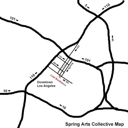 Spring Arts Collective Map